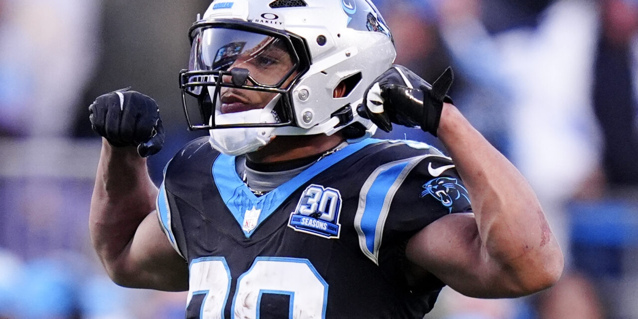 Panthers place 1,000-yard rusher Chuba Hubbard on IR for final 2 games with strained calf