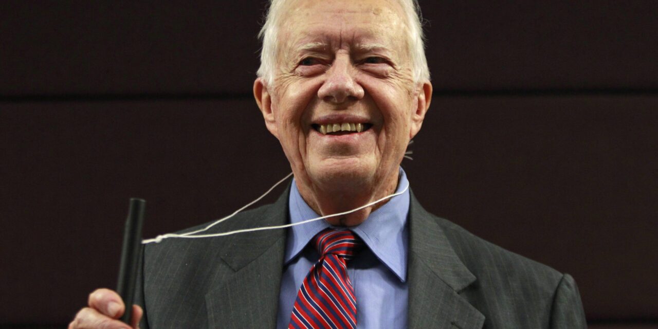 Jimmy Carter made eradicating Guinea worm disease a top mission