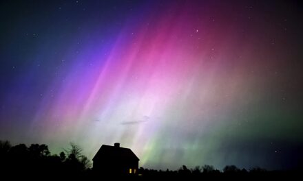 Northern lights could be visible in upper fringes of the US this New Year’s Eve