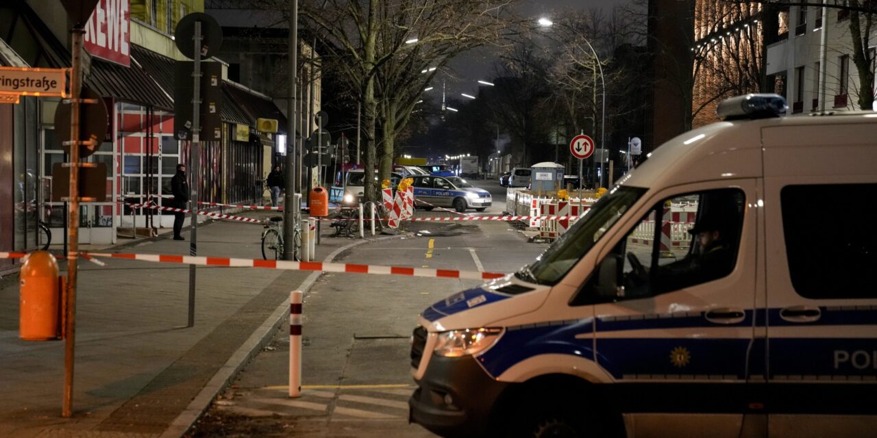 Berlin police say they have detained a man who attacked 2 people with a knife