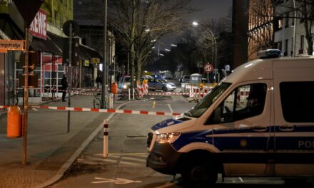 Berlin police say they have detained a man who attacked 2 people with a knife