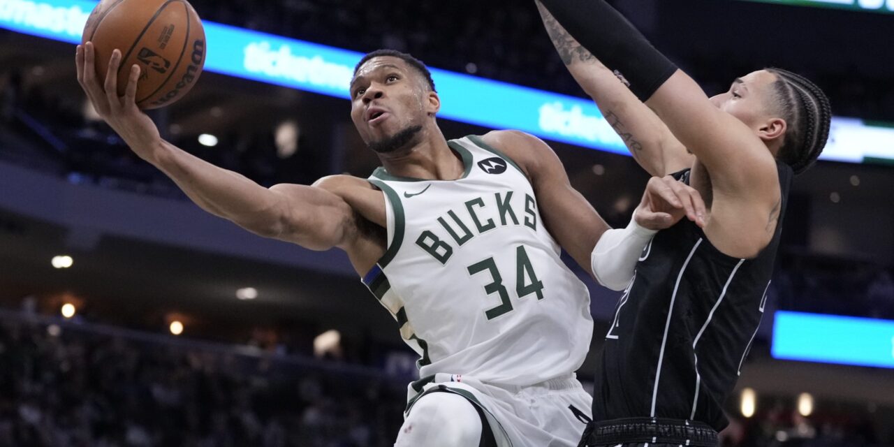 Another slow start by Bucks leaves Antetokounmpo in no mood to celebrate his latest record