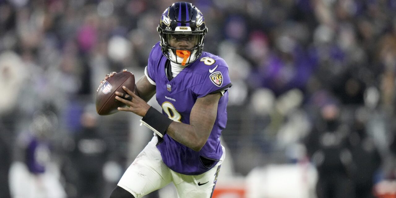 Ravens QB Jackson, the first member of the 4,000-900 club, looks toward playoff run