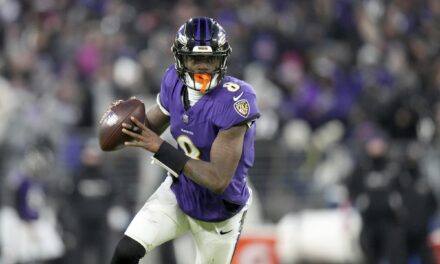 Ravens QB Jackson, the first member of the 4,000-900 club, looks toward playoff run