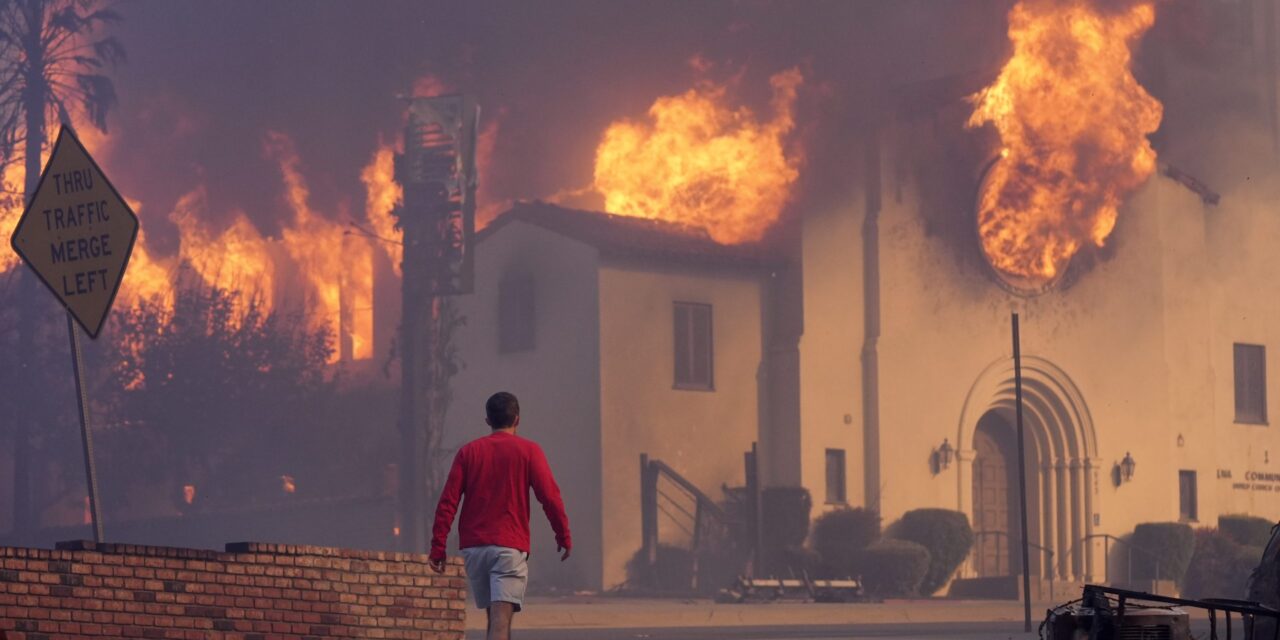 Saving Torah scrolls and saying prayers, Los Angeles fires leave congregants without worship spaces