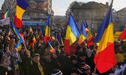 Romanian protesters demand cancelled presidential election should go ahead