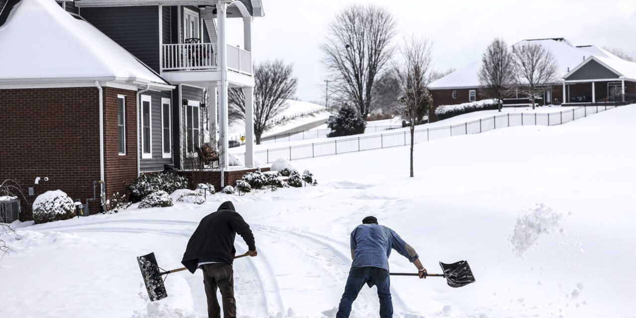 Southern areas hit by winter storm thaw out as power slowly returns