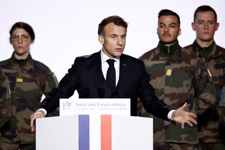 As Trump is sworn in, Macron warns Europe it can’t depend only on US weapons