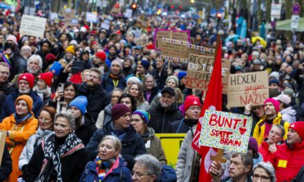 Thousands protest the rise of German far right ahead of Feb. 23 general election