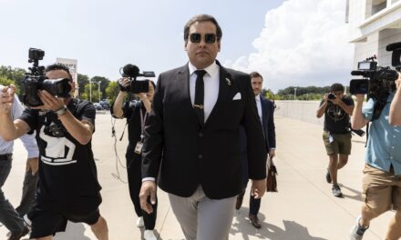 George Santos defends social media tirade to federal judge set to sentence prison him for fraud