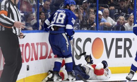 Panthers waiting to see if Barkov will be available for Game 3 against Lightning on Saturday