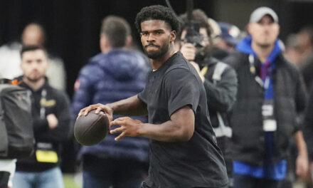Shedeur Sanders is still waiting for a call on the final day of the NFL draft