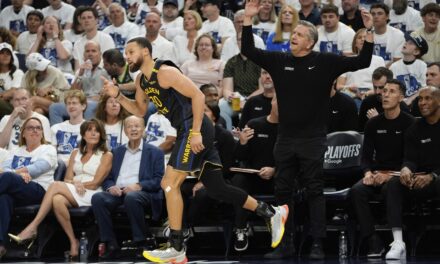 Warriors sideline Curry for at least a week with hamstring strain, putting rest of series in flux