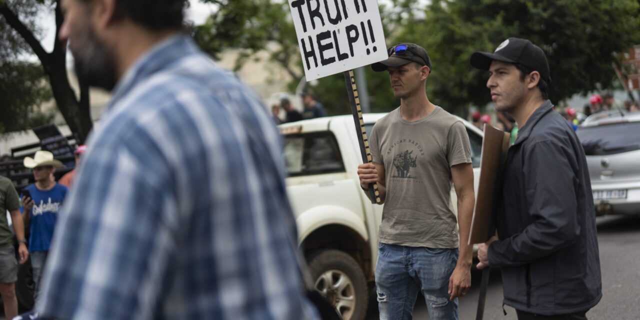 Trump is bringing white South Africans to the US as refugees, but what persecution are they facing?