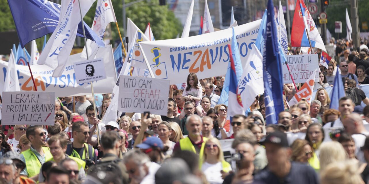 A Serbian court swaps prison for house arrest for 3 out of 6 jailed activists after pressure