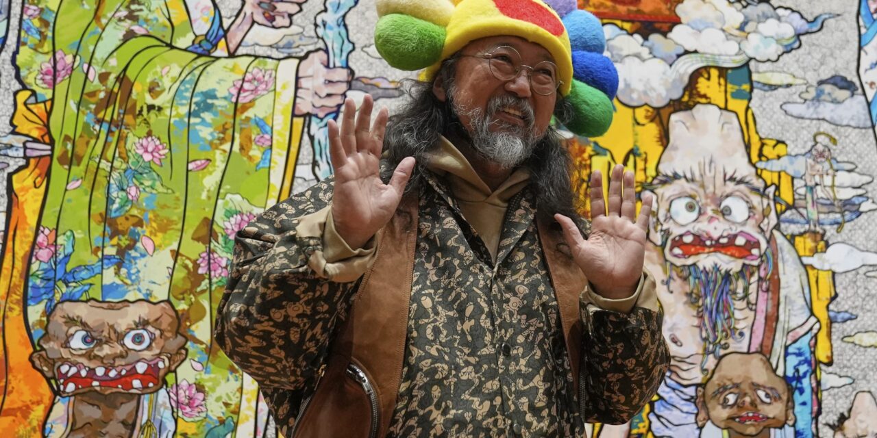 Japanese artist Takashi Murakami opens exhibit in Ohio museum with more than 100 works