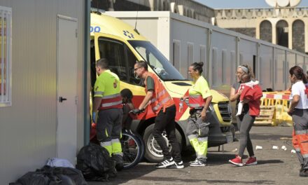 A migrant boat capsizes upon arrival at Spain’s Canary Islands and 7 people die
