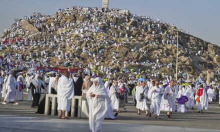 AP PHOTOS: Millions of Muslims embark on the annual Hajj pilgrimage to Mecca