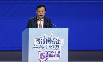 Beijing official overseeing Hong Kong warns of persisting national security threats