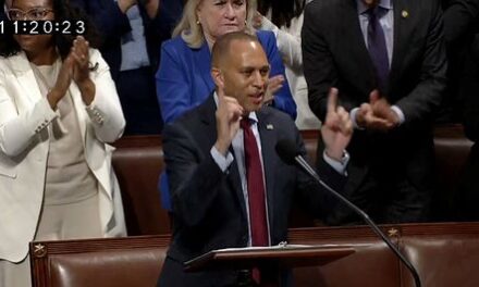 Hakeem Jeffries sets record with 8.5-hour speech before vote on Trump tax bill