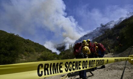 13-year-old suspected of setting off fireworks that sparked Southern California wildfire