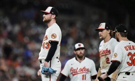 Orioles trade reliever Bryan Baker to Rays for 37th pick in draft