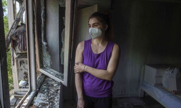 Russian drones strike Ukraine’s 2nd-largest city, damaging a maternity hospital