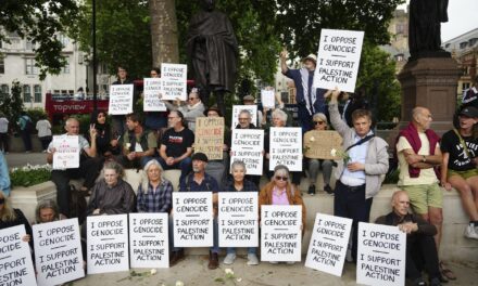 More than 40 arrested at London protest in support of banned group Palestine Action