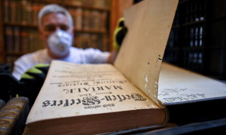 Hungary’s oldest library is fighting to save 100,000 books from a beetle infestation